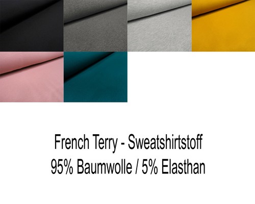 Fabric cotton french terry - cotton,