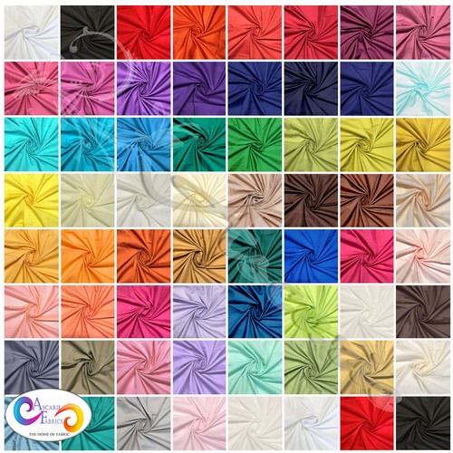 Plain polycotton fabric craft - fabric,