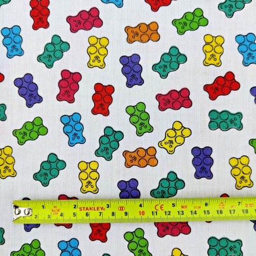 Gummy bears poly cotton - bears,