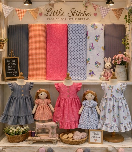 Dolls clothes fabric - clothes, clothing