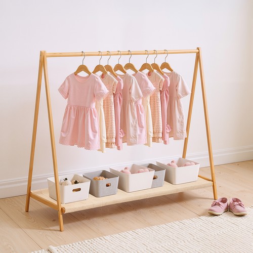 Kids wood hanging dress - wood,