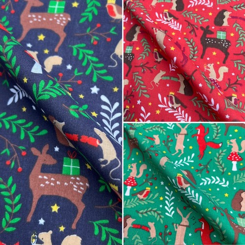Forest design polycotton - forest,