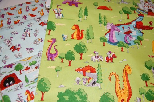 Riley blake dragons - blake, cotton