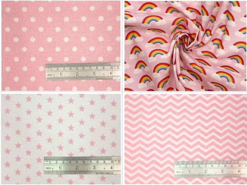 Perfectly pink cotton fabric - pink,