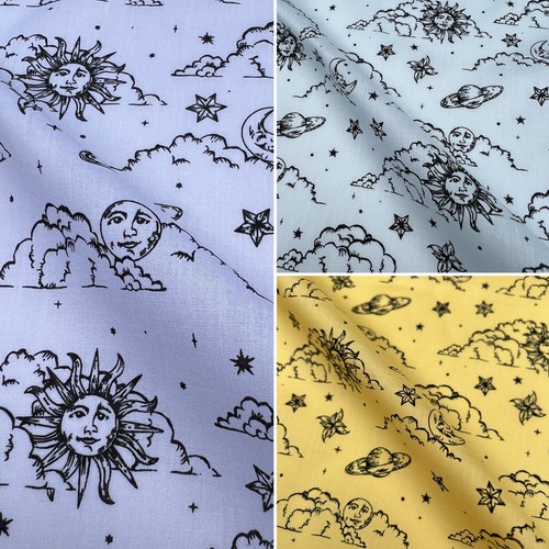Moon stars design - &,