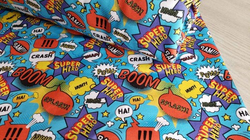 Comics single jersey fabric - single,
