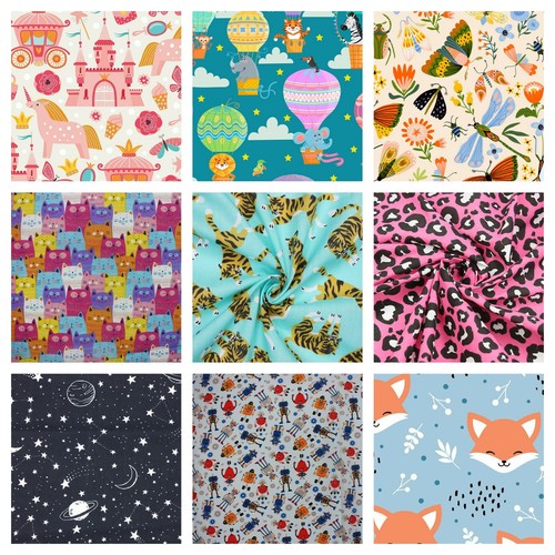 Fabric polycotton kids - kids, boys