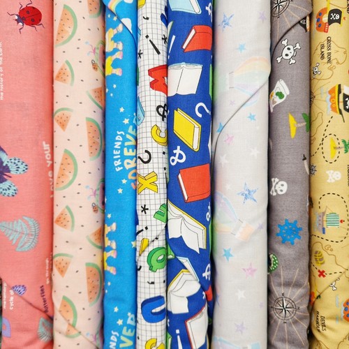 Cotton fabric for kids - fabric, baby