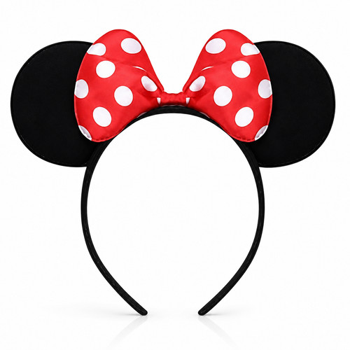 Red bow mouse - bow, headband