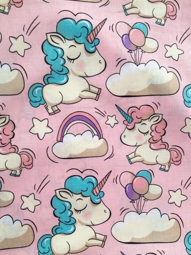 Unicorn pink 100 cotton - pink,
